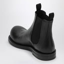 Martine Rose Black Leather Ankle Boot