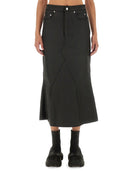 Rick Owens denim nederdel