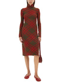 Burberry check uldblanding kjole