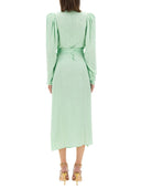 Birger Christensen Midi 드레스를 돌리십시오