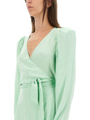 Birger Christensen Midi 드레스를 돌리십시오
