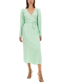 Birger Christensen Midi 드레스를 돌리십시오