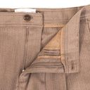 Pantalon de cire de Londres beige