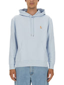 Sweat-shirt Maison Kitsuné avec patch de logo