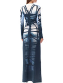 J/PROJECT -jurken blauw