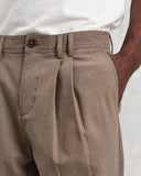Pantalon de cire de Londres beige