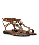 Ash Penny Cinnamon Flat Sandal