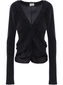 Saint Laurent Crepe De Chine Blouse