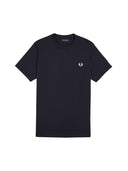 Fred Perry T Shirt With Logo Embroidery