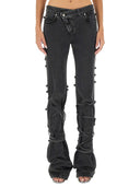 Alexander Mc Queen Jeans With Knotted Detail