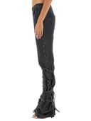 Alexander Mc Queen Jeans With Knotted Detail