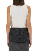 Alexander Mc Queen Ribbed Tank Top