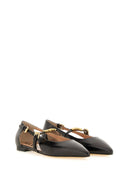 Ballerine en cuir moschino