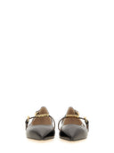 Ballerine en cuir moschino