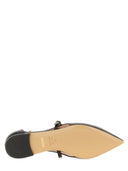 Ballerine en cuir moschino