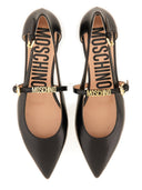 Ballerine en cuir moschino