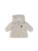 Veste à capuche à ours en peluche moschino