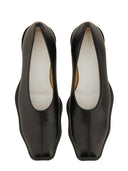 MM6 Maison Margiela læder ballerina