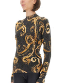 Versace Jeans Couture Lurex Knit T Shirt