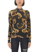Versace Jeans Couture Lurex Knit T Shirt