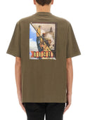 Baracuta X Barbour T Shirt With Logo
