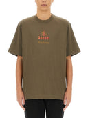 Baracuta X Barbour T Shirt With Logo