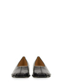 MM6 Maison Margiela læder ballerina