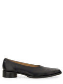 MM6 Maison Margiela læder ballerina