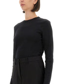 Helmut Lang Slim Fit T-shirt avec le logo