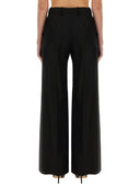 Nina Ricci 와이드 가바딘 바지