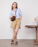 Officine Generale Shorts Beige