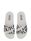 Versace Jeans Couture Slide Sandale avec logo