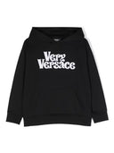 Versace Sweatshirt Fleece Very Versace 자수