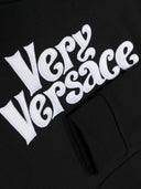 Versace Sweatshirt Fleece Very Versace 자수