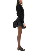 Rotate Birger Christensen Mini Jacquard Skirt