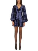 Rotate Birger Christensen Mini Dress With Floral Pattern