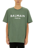 Balmain T Shirt With Logo