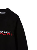 Givenchy Knitted Jumper Givenchy "Slipt" Tuffting Embroidery.