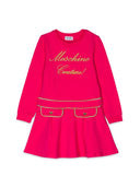 Sukienka logo Moschino