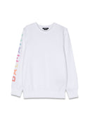 Balmain bluza logo Crewneck na rękawie