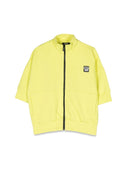 Dkny Zippered Short Sleeve Cardigan