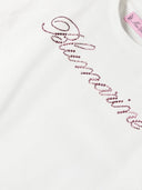 Miss Blumarine Basic Logo T Shirt