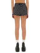 Alexander Wang Shorts With All Over Logo