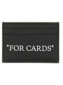 Off White Portacarte "Quote"