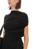 Helmut Lang Draped Top