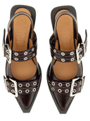 Ganni Ballerina Con Fibbia