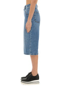 Stella Mc Cartney Denim Bermuda Shorts