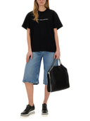 Stella Mc Cartney Denim Bermuda Shorts
