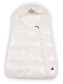 Moncler Baby White Baby Bag