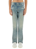 Jeans "enduit de fusée" de marque violette
